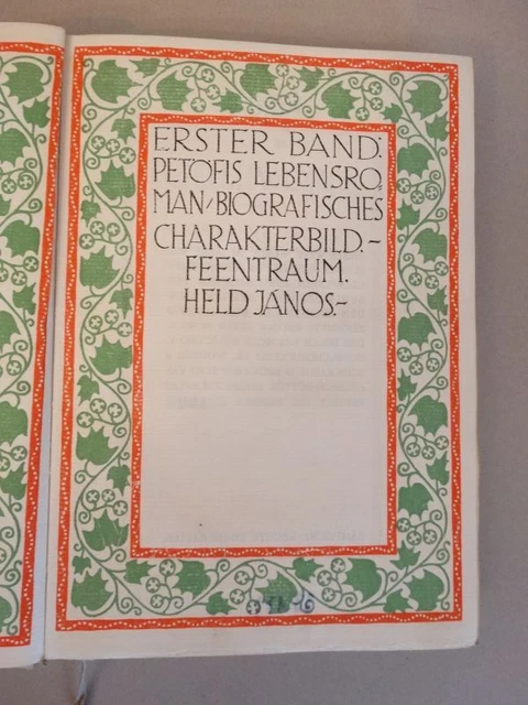 Alexander Petöfi Poetische Werke - Illustr. R. Geyer numm. Aufl. 500 3 Bde. 1910 3
