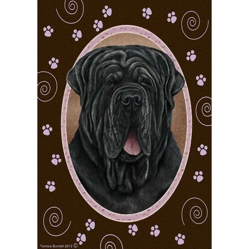 Paws Garden Flag - Uncropped Neapolitan Mastiff 174721