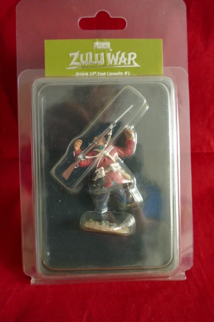 Soldat William Britains Guerre Zouloue – UThulwana Chargeant Flintlock N°1 – Échelle 1:30