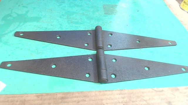 Vintage --Farm- Barn-Shed- Door Hinge - Old Farm Gate - Used-works-16" length
