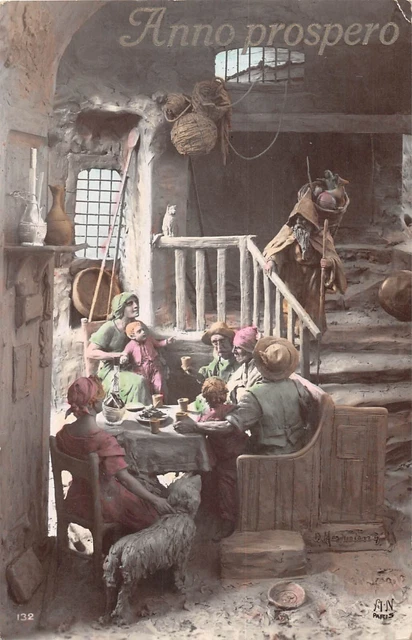 Cpa Illustrateur / Mastroianni / Anno Prospero