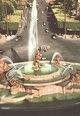 Vintage Postcard 1910's Roma Fountain Of The Naiads Rome Italy IT