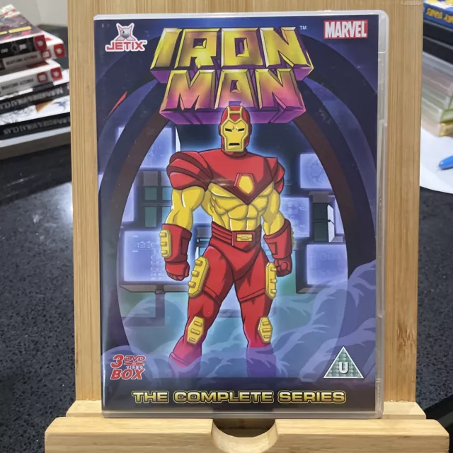 Iron Man - The Complete Series (DVD, 2008, 3-Disc Set, Box Set) Jetix region 2