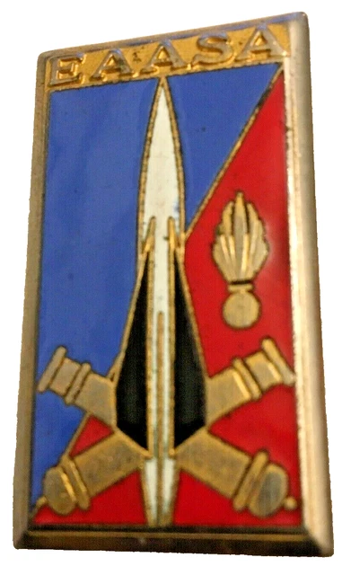 Insigne Original 15e RA PLUTON – Régiment D'Artillerie – Arthus Bertrand 1980s