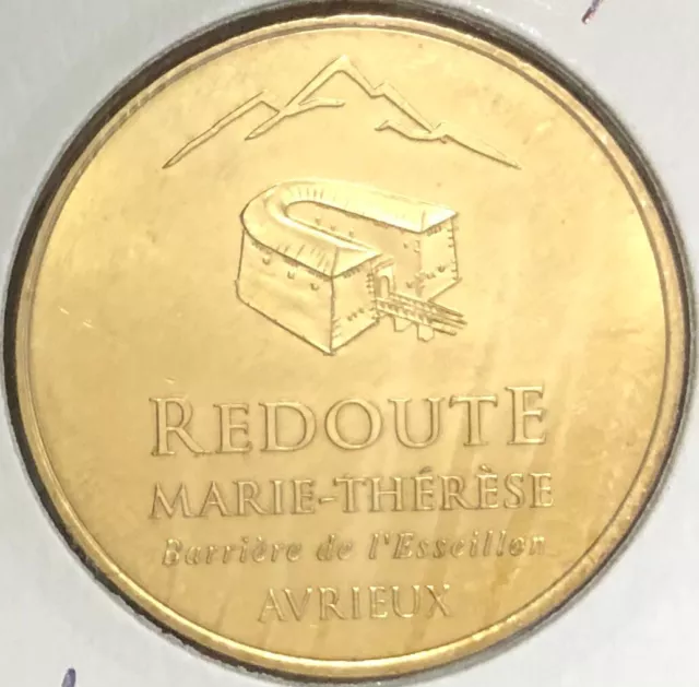 Mdp 2007 Avrieux Redoute Médaille Monnaie De Paris Jeton Medals Coins Tokens