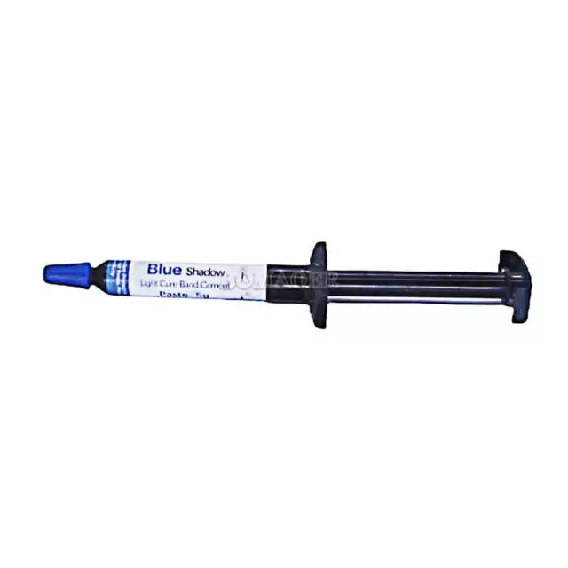 Dental blue glue light cure band cement paste 5g
