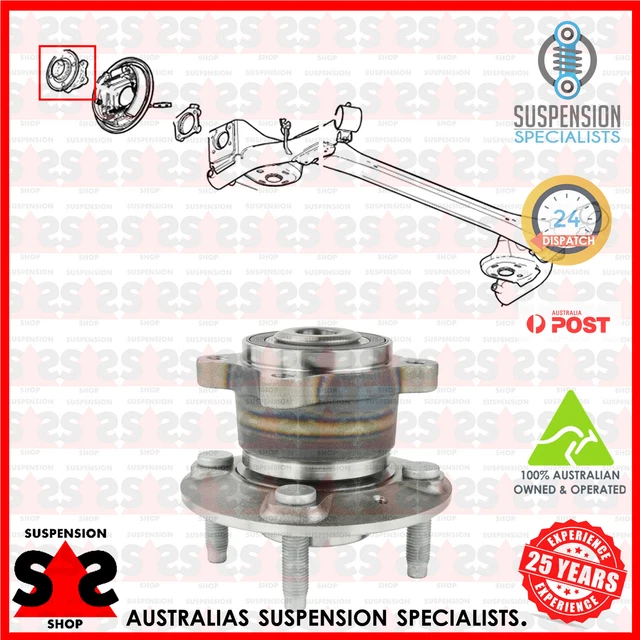 REAR AXLE WHEEL Hub Suit CHEVROLET Spark (M300) 1.0 TDi SPARK (M300 ...
