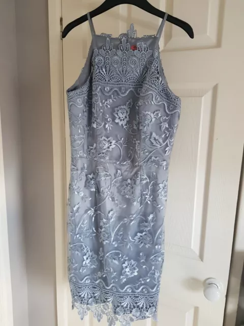 Chi chi grey dress hotsell