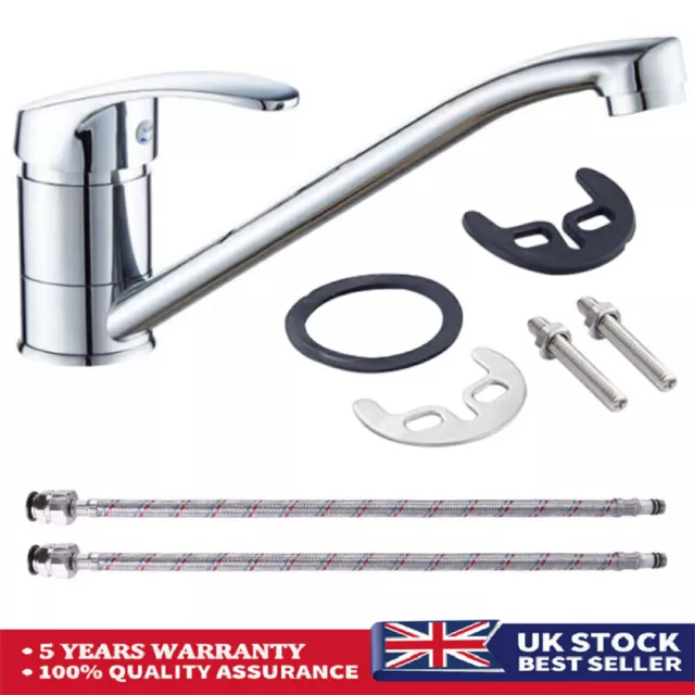 Caravan Mixer Tap W/12mm Push Fit Tail - Non-Microswitched Motorhome Camper Boat