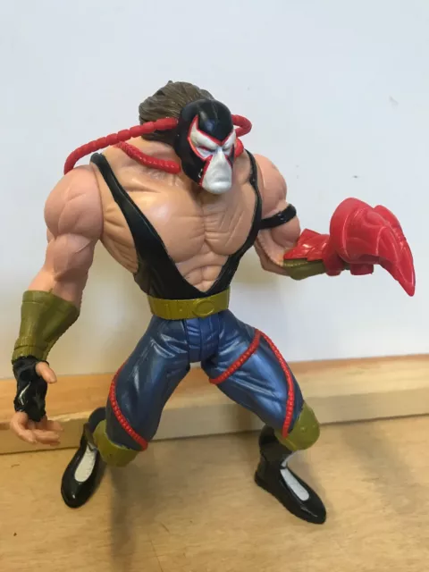 1997 DC Comics Batman LETHAL IMPACT BANE 8” Loose Figure Legend Dark Knight Rare