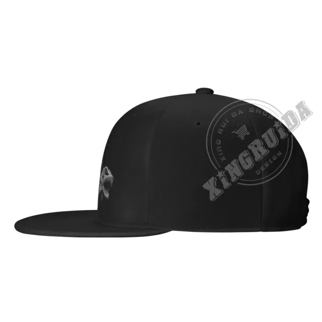 Bone Fish Cap Unisex Baseball Hat Adjustable Flat Brim Cap Sports Hip-Hop Hats 3