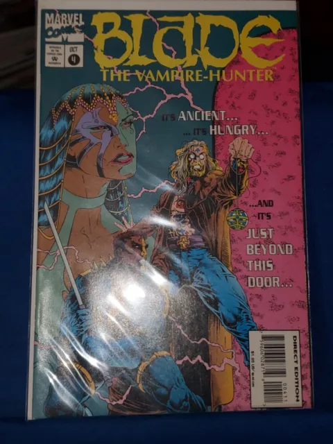 BLADE THE VAMPIRE HUNTER 4 Marvel Comics 1994 Low Print Run.