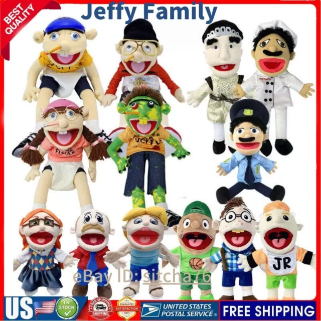 Jeffy Puppet Cheap Sml Jeffy Hand Puppet Plush Toy 23 Stuffed Doll Kids  Gift🎁