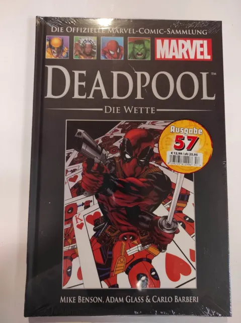 Offizielle Marvel Comic Sammlung Nr. 58 Deadpool Die Wette NEU