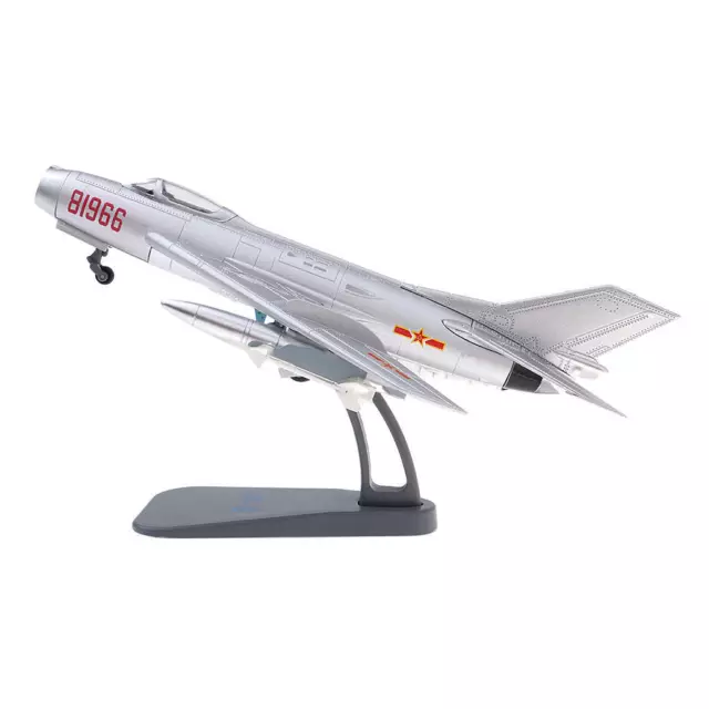 J-6 / F-6 Farmer Aircraft - 1/72 Scale Model with SUPPORT