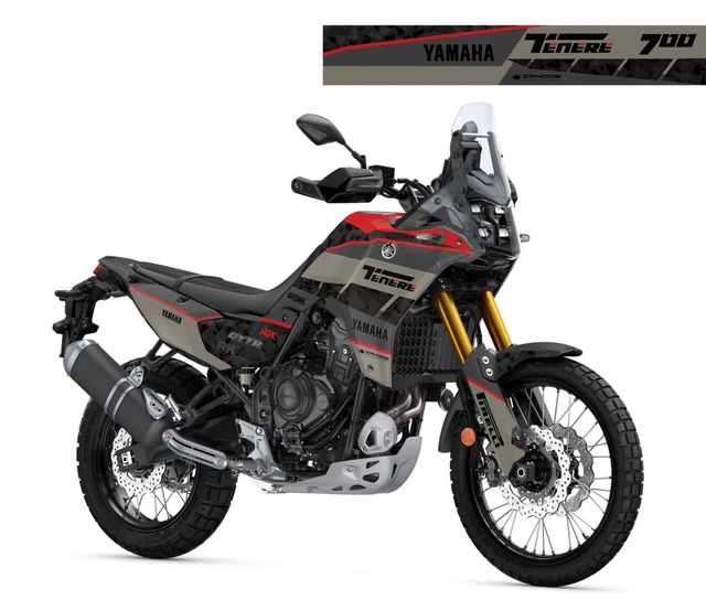 SUBSTANCELT Graphics Sticker Kit For Yamaha Tenere 700 T7 (2019-2022) – SONAUTO T700 Decals