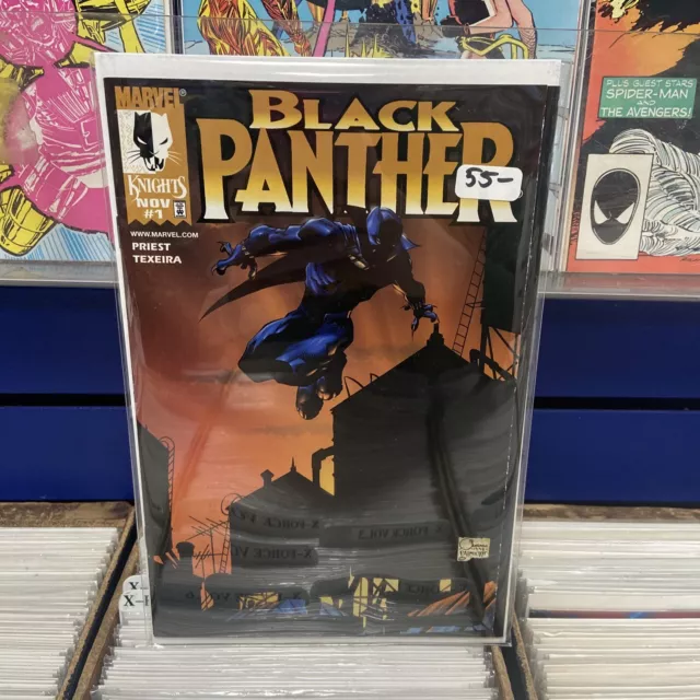 Black Panther #1 Dynamic Forces Alternate Cover (1998) DF Variant w/ COA VF