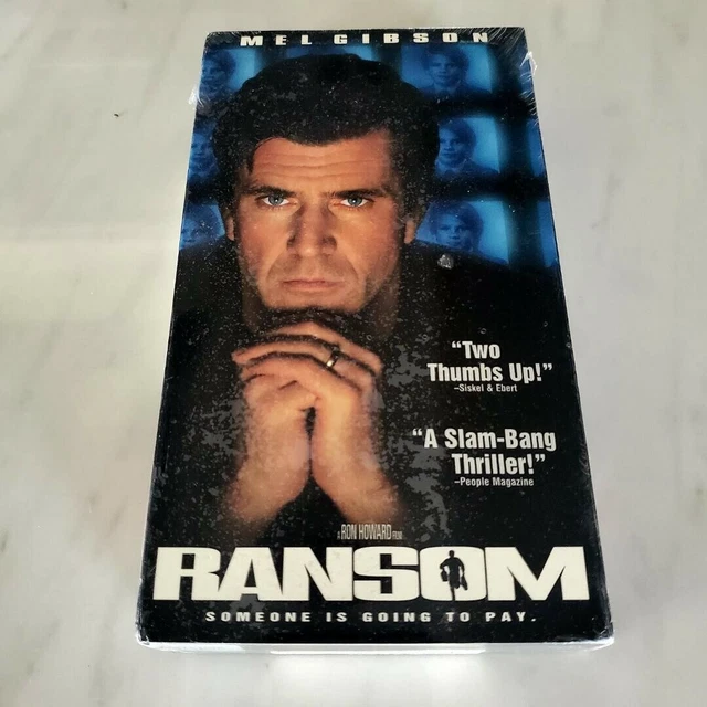 Ransom Vhs Mel Gibson Rene Russo Gary Sinise New Factory Sealed