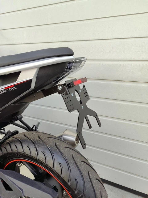Portatarga EVO Set per Yamaha XSR125 2021-2023 Kennzeichenträger GroFaTec Träger Halter XSR 125 conversione della coda Porta Targa retor xsr