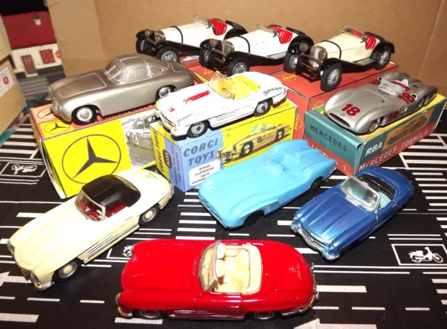 Gama, Märklin,Siku,Dinky,Corgi,KB,Höfler,Möbius,Mercedes,Benz,Daimler, 38Stück. 2