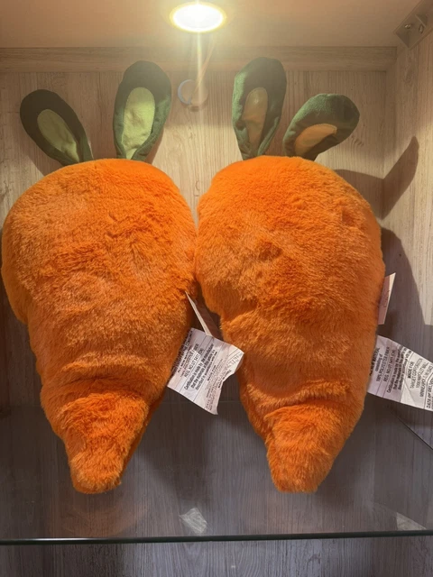 TARGET BULLSEYE PLAYGROUND Easter 2024 Carrot Shaped Pillow with Bunny