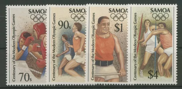 Samoa 1996 100 Jahre Olympische Spiele der Neuzeit 836/39 postfrisch