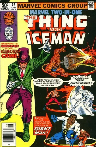 Marvel Two-In-One #76 (Newsstand) VG; Marvel | low grade - the Thing Iceman - we
