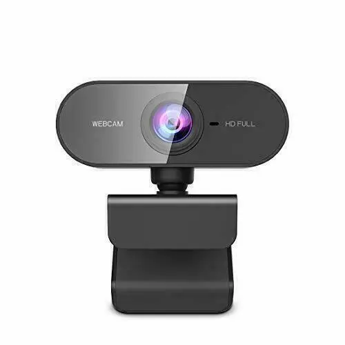 Micrófono con cámara web de enfoque automático cámara Full HD para PC computadora portátil 1080P 1K 2