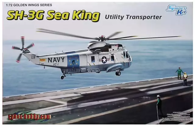 Dragon SH-3G Sea King Utility Transporter in 1/72  5113