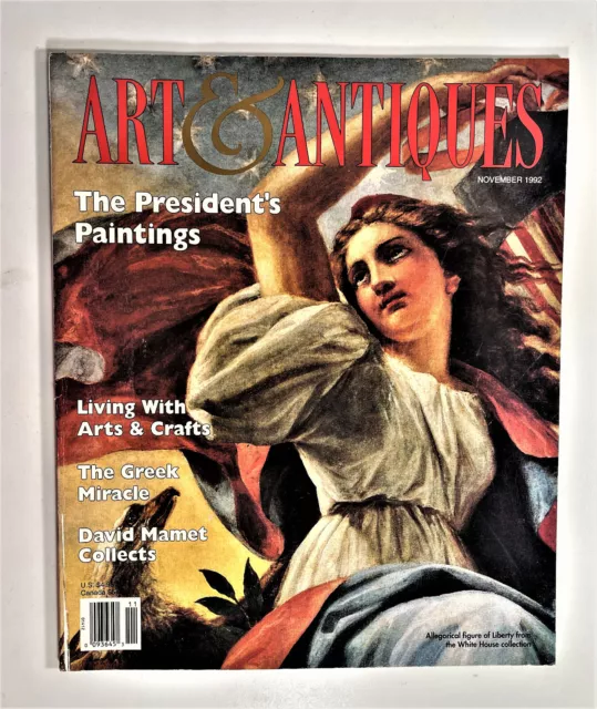 ART & ANTIQUES Magazine  November 1992  The President's Paintings; Greek Miracle