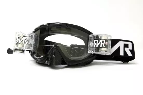 RIP N ROLL HYBRID MOTOCROSS MX ENDURO GOGGLES RnR NEW mx BLACK