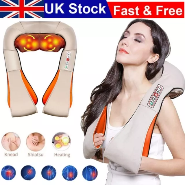 Nursal Neck And Shoulder Deep Kneading Massager With Heat MD-60600A