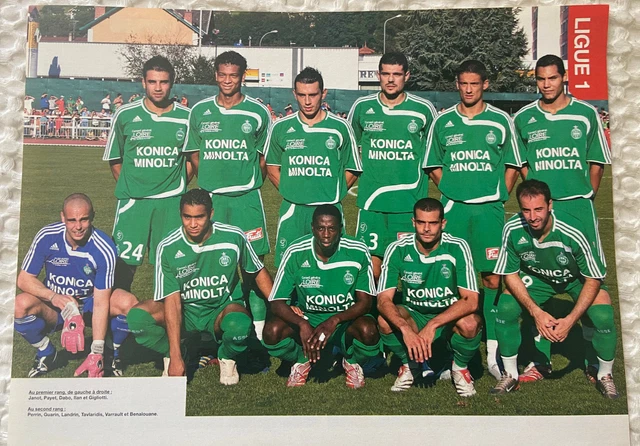 POSTER ASSE ST ETIENNE - Équipe Saison 2004/2005