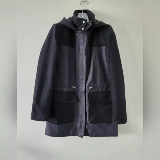 THEORY | Makintosh Alanso Coat Jacket black sz S 2