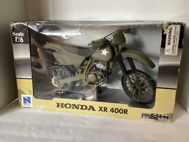 1/6 12 inch NewRay HONDA XR400 SWAT 465377 | eBay