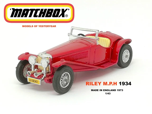 Matchbox 1934 sale riley mph