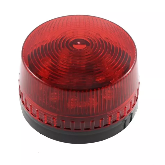 1X(AC 220V Industrial LED Stroboskop Licht Unfall Warnung Lampe Rot L 3O1)