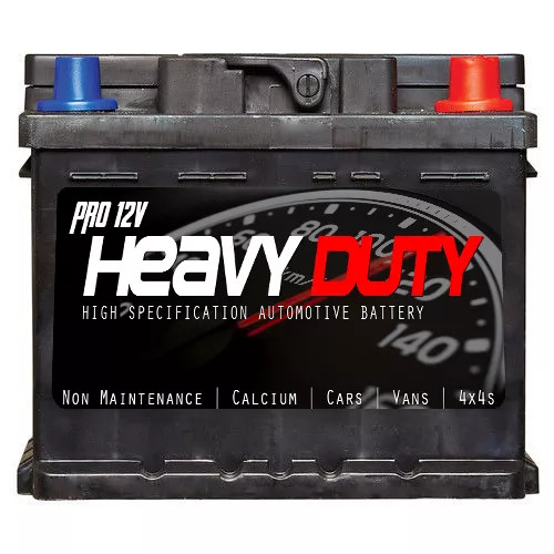 PRO 12v HEAVY DUTY 063 Car Battery 45ah 390cca - 4 year warranty