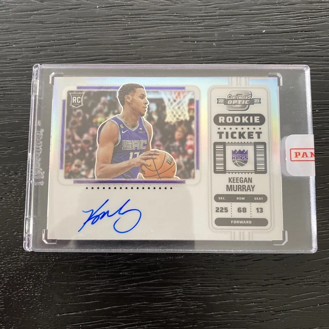 2022-23 Contenders Optic Keegan Murray Rookie Variation Ticket Auto #132