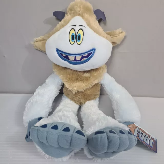 SMALL FOOT YETI Soft Plush Toy Monster White Abominable Snowman