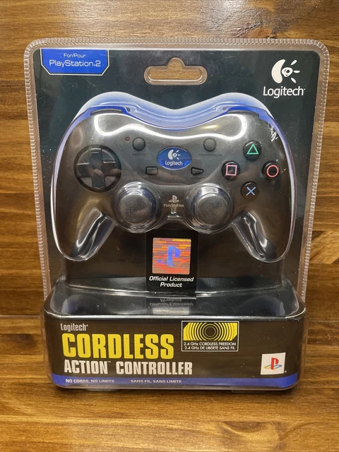 PS2 LOGITECH WIRELESS Cordless Action Controller NEW FACTORY