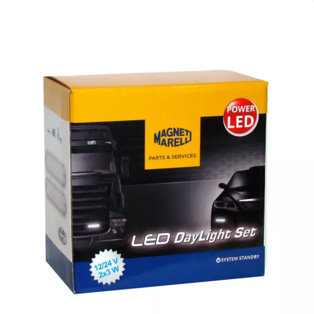 TAGFAHRLICHT LED-DayLine DayLight LED Driving DLR TFL 12V/24V  Magneti Marelli 2