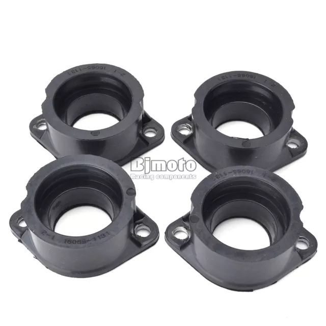 Carb Holder Intake Manifold Boots For Kawasaki KZ1000 KZ1100 ZX1100 ZN1100