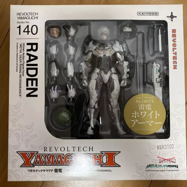 Revoltech Yamaguchi No.140EX METAL GEAR RISING REVENGEANCE RAIDEN White armor