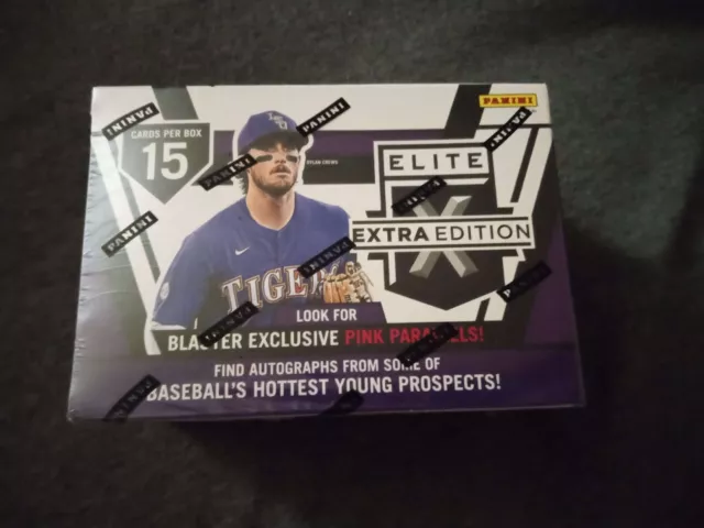 2023 Panini Elite Extra Edition Baseball Trading Card Blaster Box