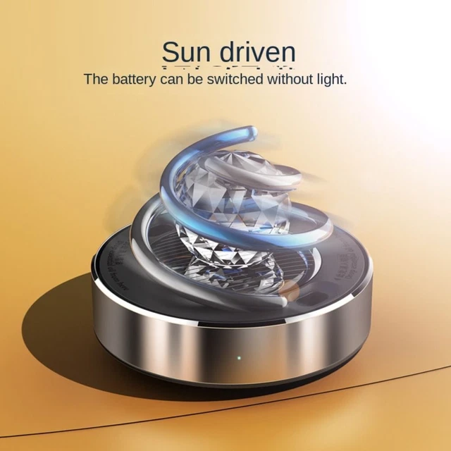 Solar Energy Essential Oils Diffusers Purify Air Car Air Freshener  Home Office
