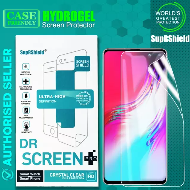 Samsung Galaxy S10 5G Plus S10e SupRShield HYDROGEL Full Cover Screen Protector