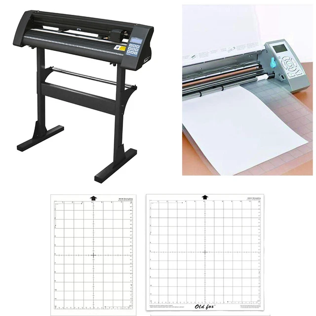 PVC Cutting Mat Non Slip For Engraving Machine With Measuring Grid Reusable
