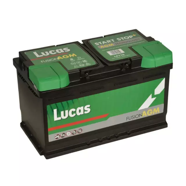 LUCAS LF115 AGM Car Battery TYPE 115 VRLA Start Stop Technology