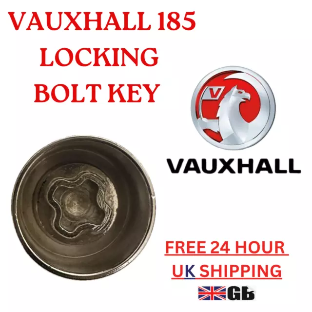 Vauxhall 185 Locking Wheel Nut Bolt Master Key Remover - 24H Shipping New
